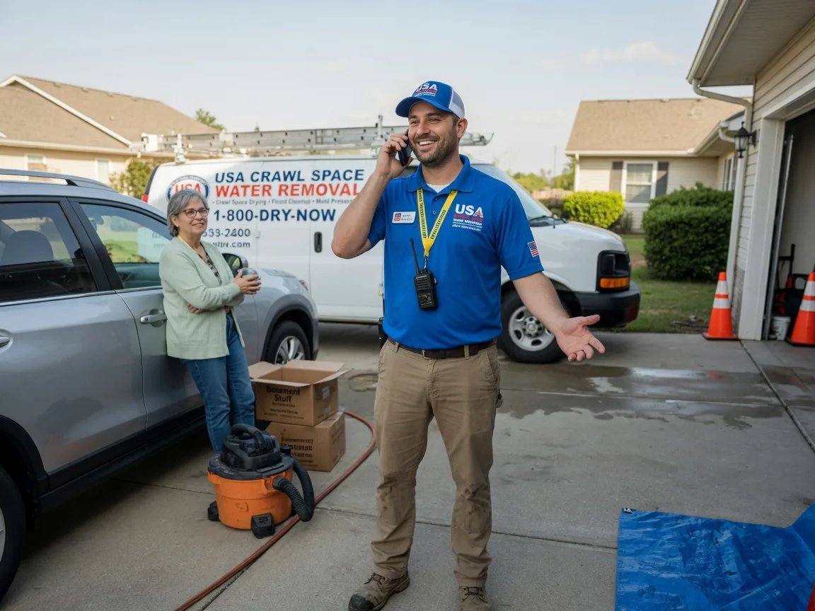 Crawl Space Water Removal Loco, OK FAQs